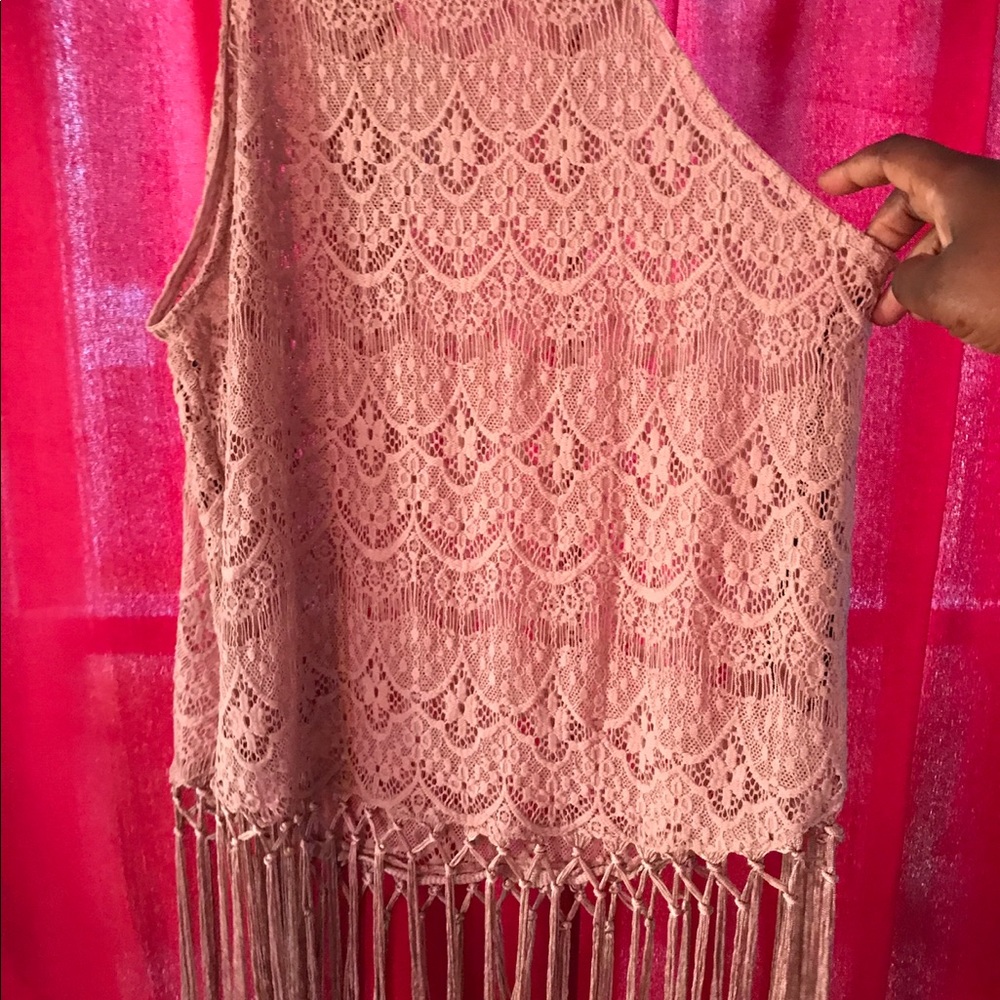 Forever 21 pinkish/purple camisole. - Picture 7 of 7